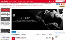 LushStories site thumbnail