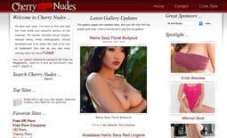 CherryNudes site thumbnail